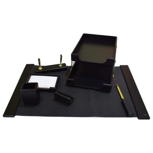 طقم مكتب خشب فاخر 7 قطع