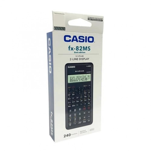 ألة حاسبة علمية أسود CASIO - FX-82MS