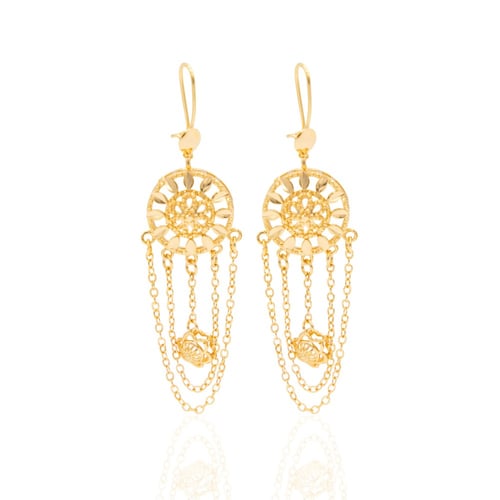 حلق شكل زهره