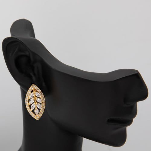 طقم زركون ناعم سلسال وحلق