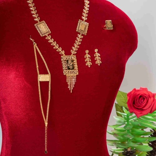 طقم سبيكة ورود كبير بديل الذهب