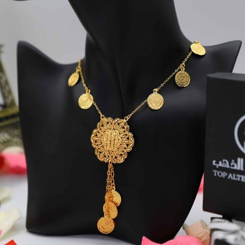 عقد ذهبي رقيق