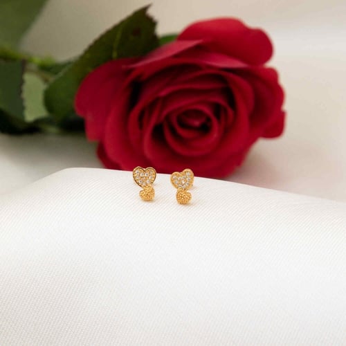 طقم اطفال شكل القلب