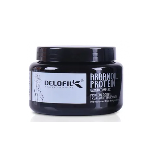 ماسك بروتين بزيت الأرقان للشعر التالف من ديلوفيل