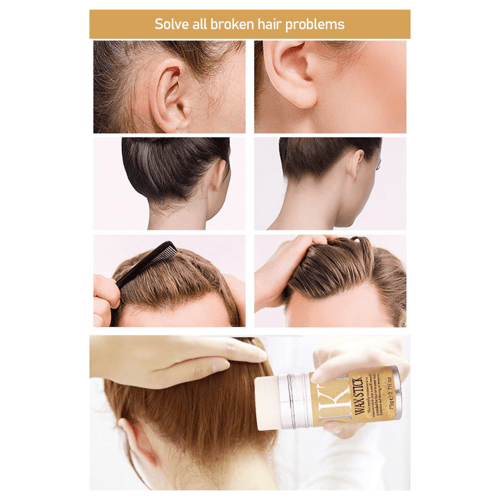 واكس ستيك تثبيت الشعر قلم شمع تصفيف للشعر المتطاير...