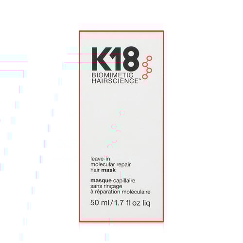 قناع K18 لإصلاح الشعر لا يحتاج للشطف، 50 مل