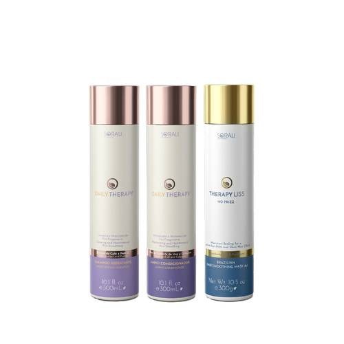 مجموعة بروتين فرد الشعر البرازيلي سورالي ثيرابي لي...