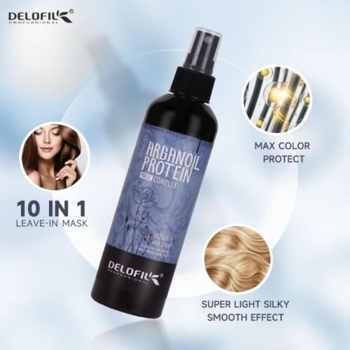 بخاخ ديلوفيل لإصلاح الشعر | ترطيب عميق ولمعان يدوم...