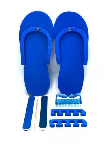 طقم عناية للقدم مع فرشاة 8*1