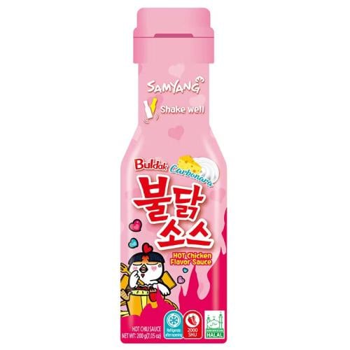 Samyang Buldak Hot Chicken Cabonara Sauce 200g.