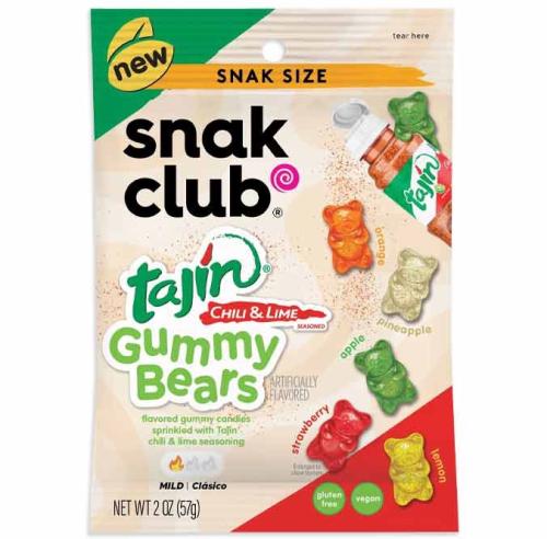 Snak club TAJIN CHILI LIME GUMMY BEARS