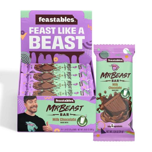 mr beast bar milk chocolate