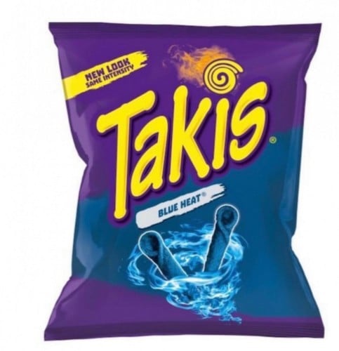 بلو تاكيس - Takis Blue Heat Rolled Tortilla Chips...