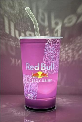كوب ريدبول ( بنفسجي ) مضيء