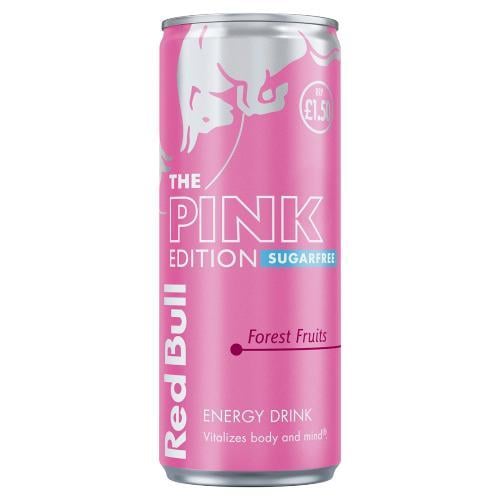 ريد بول ذا بينك إيديشن سبرينج وايلد بيري خالي من ا...