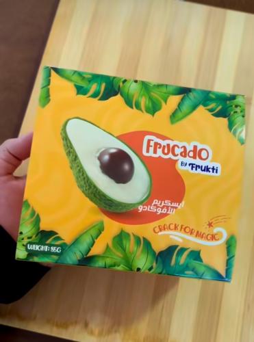 ice cream afocado ( التوصيل فقط مع مندوب ١٤ اكتوبر...