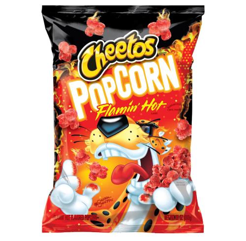 cheetos popcorn flamin hot