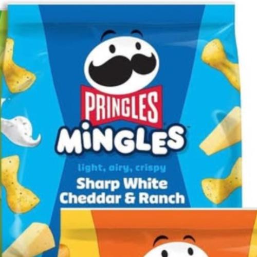 pringles mingles light airy crispy sharp white