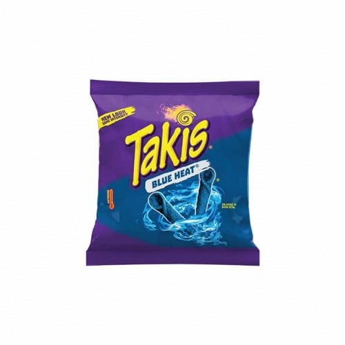 بلو تاكيس - Takis Blue Heat Rolled Tortilla Chips...