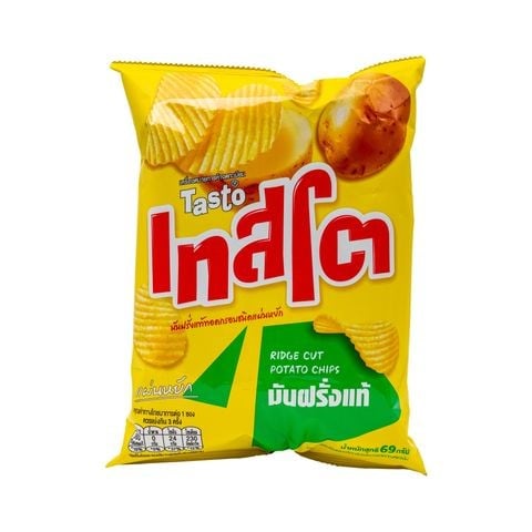 Tasto Ridge Cut Potato Chips 75g