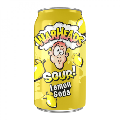 صودا حامض وارهيدز ليمون - Warheads Sour Lemon Soda