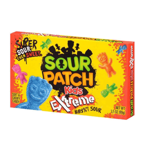 Sour Patch Kids Extreme Soft & Chewy Candy 99g Box