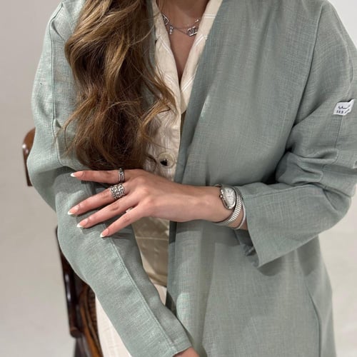 لنن اخضر فاتح