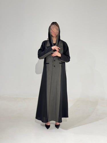 بليزر اسود وزيتي