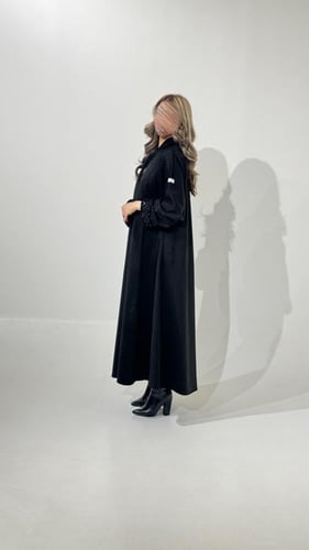 شامواه مع أسواره مخمل مطرز