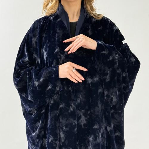 مخمل بشت كحلي مشجر