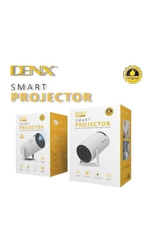 سينما متكاملة بيدك! بروجكتر DENX الذكي DX2591 بنظا...