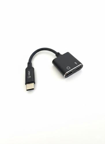 محول من منفذ Type-C إلى منفذين Type-C مزدوجة الاصل...