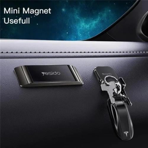 يسيدو منغناطيس جوال للسيارة قطعتين اسود - C152