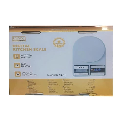 ميزان مطبخ رقمي دقيق من DENX - موديل DX3602