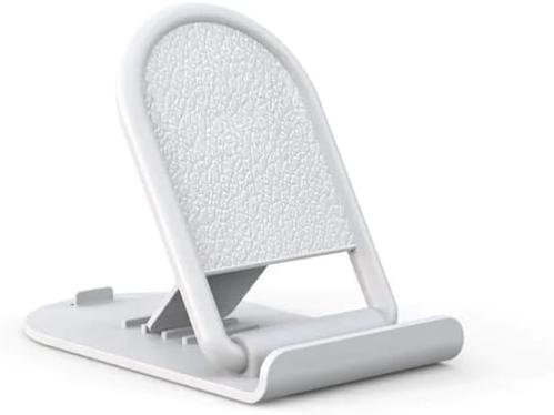 حامل صغير للموبايل مكتبي قابل للتعديل 4 مستويات إب...