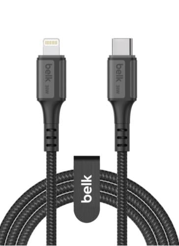 كيبل شحن بيلك Type-C إلى Lightning PD بطول 1.2 متر...