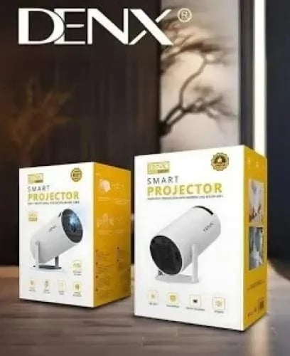 سينما متكاملة بيدك! بروجكتر DENX الذكي DX2591 بنظا...