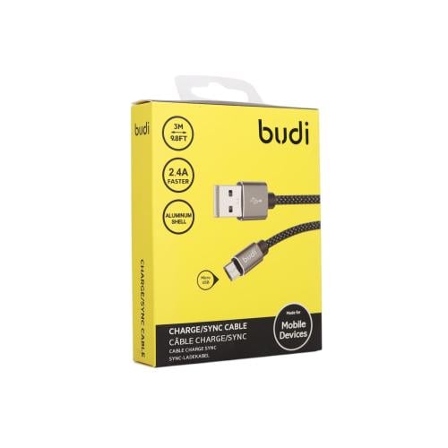 هذي سلك شاحن budi مايكرو طوله 3 متر