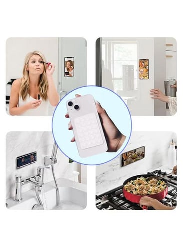 لصقة سيليكون بشفط مزدوج للجوال