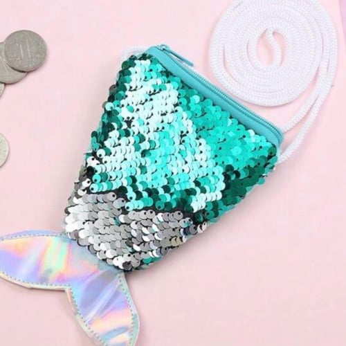 ميني شنطة بشكل ذيل حورية بحر