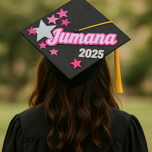 قبعة التخرج اللماع