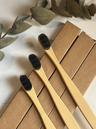 فرشاة ناعمة بامبو صديقة للبيئة