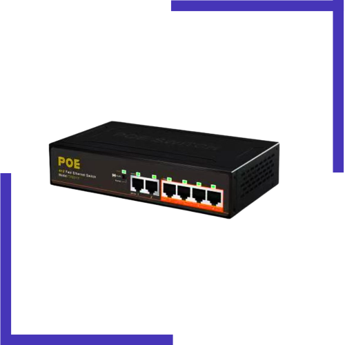 EG-8804 سوتش 4 PORT POE