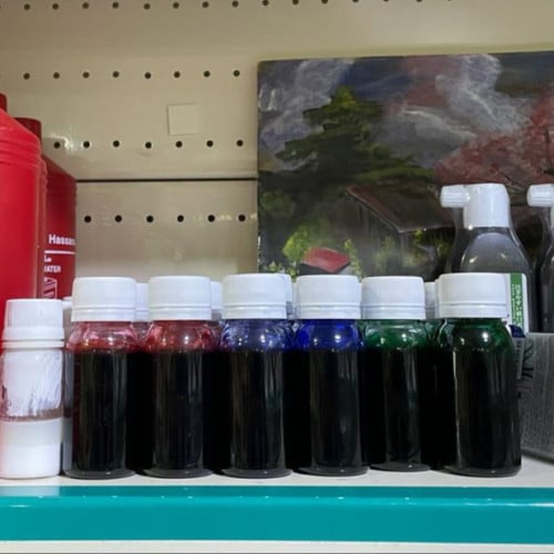 حبر ياباني اخضر