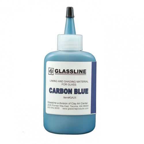 قلم زجاجي أزرق