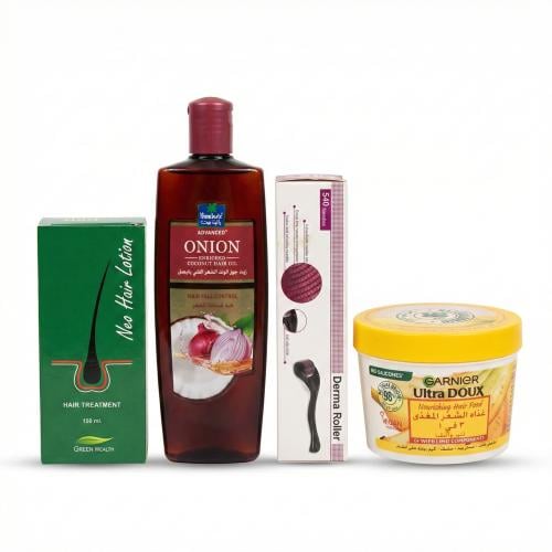 مجموعة العناية بالشعر - 4 منتجات