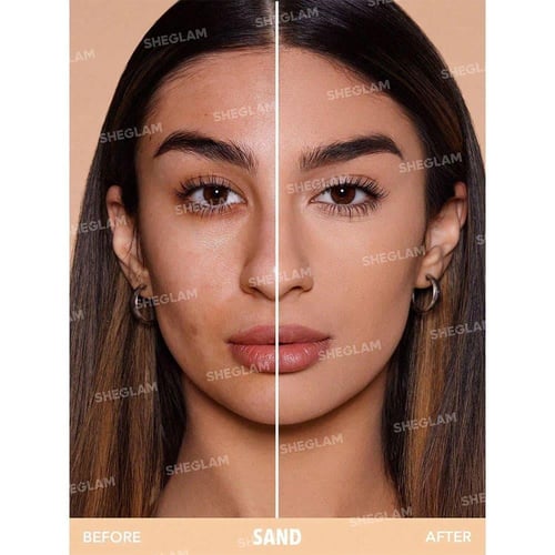 شيجلام بودرة أساس فاونديشن سكين-فوكس هاي كوفرج سان...