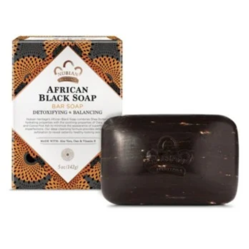 صابون قالب اسود افريقي من نوبيان هيريتج 142جم