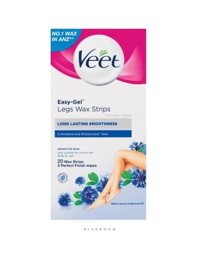 فيت شرائح شمعية لإزالة الشعر -للبشرة الحساسة 20 شر...