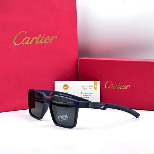 Cartier brand glasses navy blue